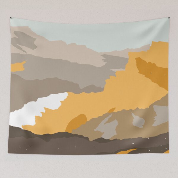 Item preview, Sunset Mountains Landscape designed and sold by noveltiko.