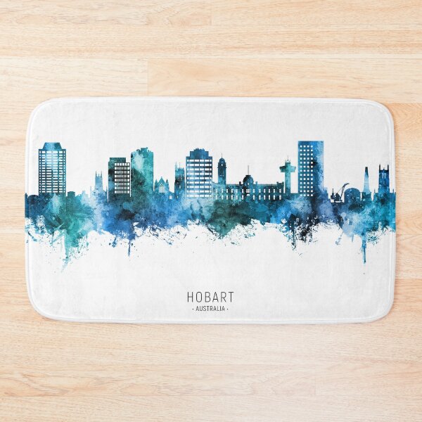 Item preview, Hobart Australia Skyline designed and sold by ArtPrints.