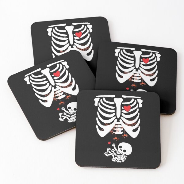 Item preview, Skeleton Baby Ribcage - Halloween (pregnancy) designed and sold by ShawnDzign.