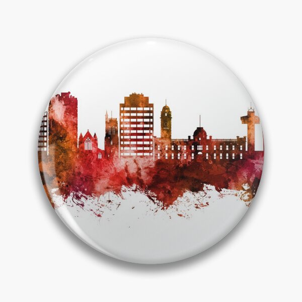 Item preview, Hobart Australia Skyline designed and sold by ArtPrints.