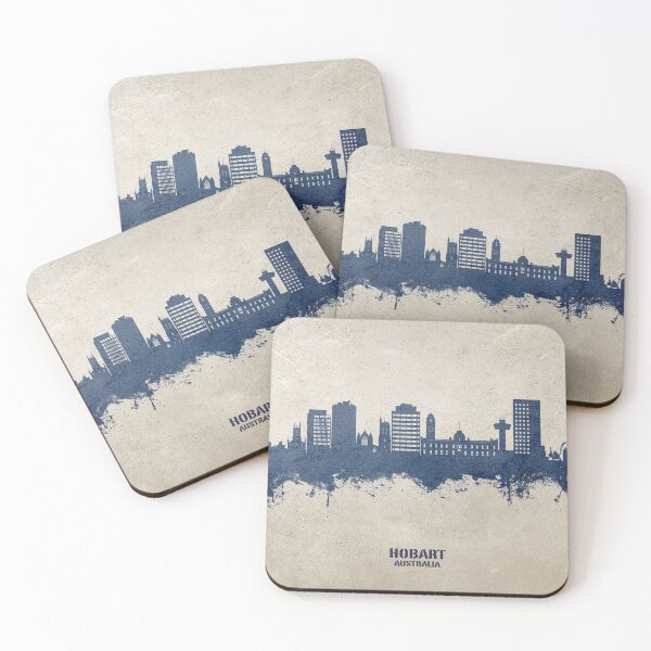 Item preview, Hobart Australia Skyline designed and sold by ArtPrints.