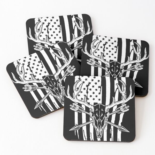 Item preview, Crossbow Hunting gift, Patriotic Hunting gift, Deer Hunting print designed and sold by Lisbob.