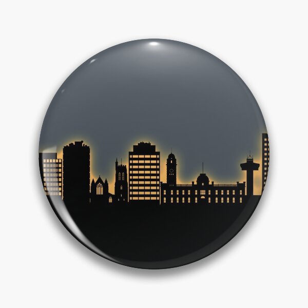 Item preview, Hobart Australia Skyline designed and sold by ArtPrints.