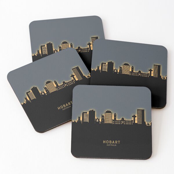 Item preview, Hobart Australia Skyline designed and sold by ArtPrints.