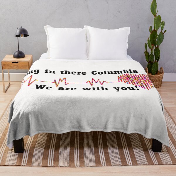 Item preview, Hang in there Columbia designed and sold by PillowPuns.