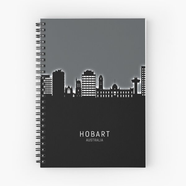 Artikelvorschau, Hobart Australia Skyline entworfen und verkauft von ArtPrints.