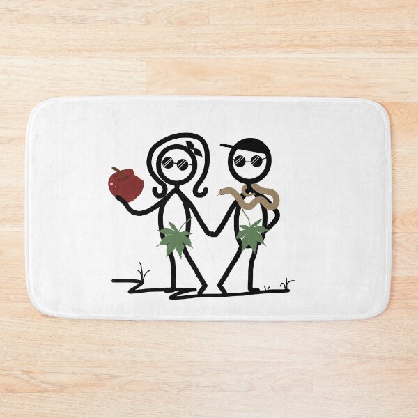 Item preview, Stickman / Adam And Eve designed and sold by LotusCreations.