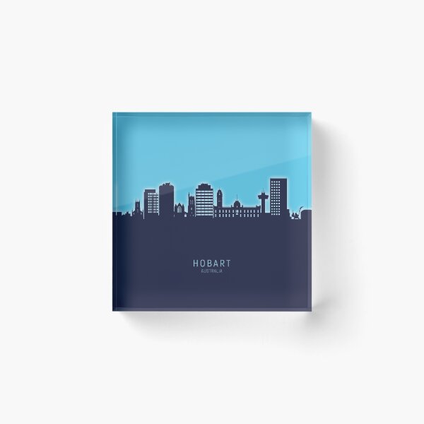 Item preview, Hobart Australia Skyline designed and sold by ArtPrints.