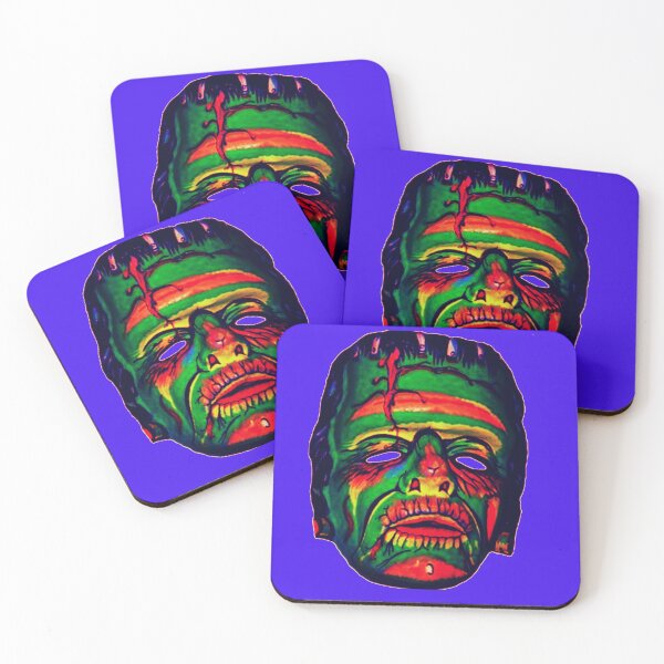 Item preview, Vintage Monster Mask Pop Art Poster designed and sold by Swooncake Press.