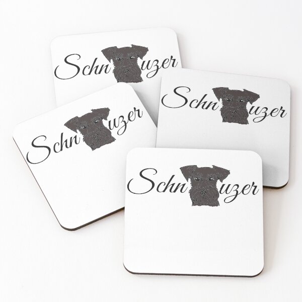 Item preview, Schnauzer text design designed and sold by NinaBetterNot.