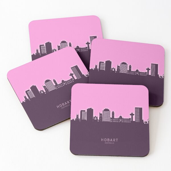 Item preview, Hobart Australia Skyline designed and sold by ArtPrints.