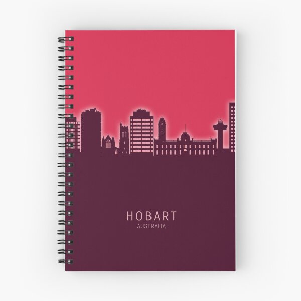 Artikelvorschau, Hobart Australia Skyline entworfen und verkauft von ArtPrints.