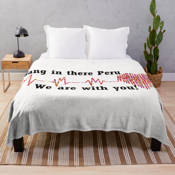 Item preview, Hang in there Peru designed and sold by PillowPuns.