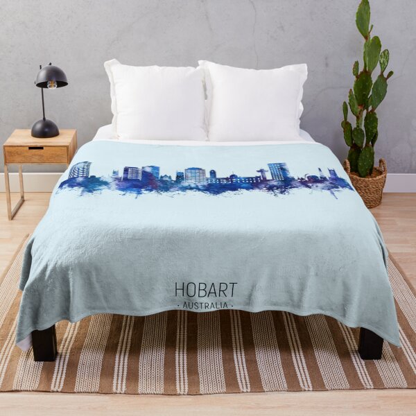 Item preview, Hobart Australia Skyline designed and sold by ArtPrints.