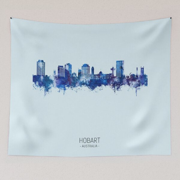 Item preview, Hobart Australia Skyline designed and sold by ArtPrints.
