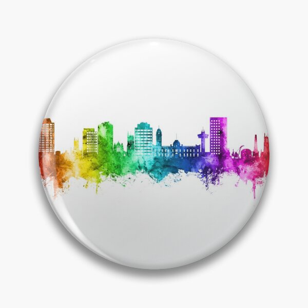 Item preview, Hobart Australia Skyline designed and sold by ArtPrints.