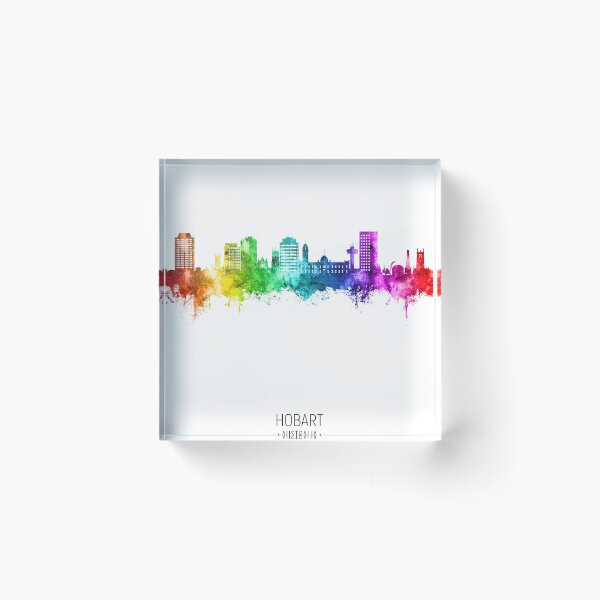 Artikelvorschau, Hobart Australia Skyline entworfen und verkauft von ArtPrints.