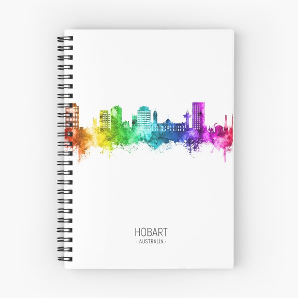 Artikelvorschau, Hobart Australia Skyline entworfen und verkauft von ArtPrints.