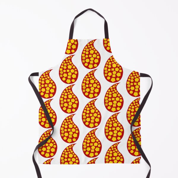 Item preview, Gold Drop Traditional Pattern White Background designed and sold by shahramroj.