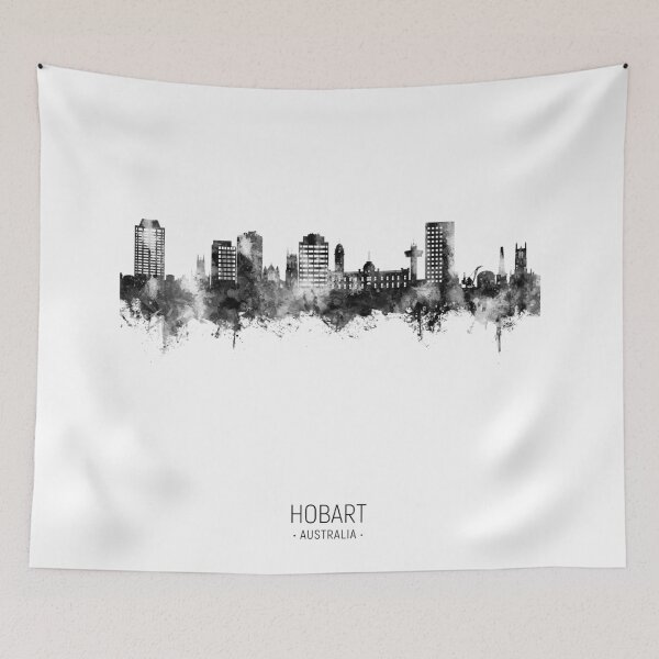 Item preview, Hobart Australia Skyline designed and sold by ArtPrints.