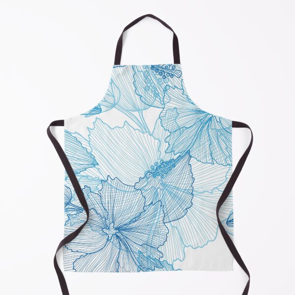 Item preview, Patrón de flor azul designed and sold by Hoedus.
