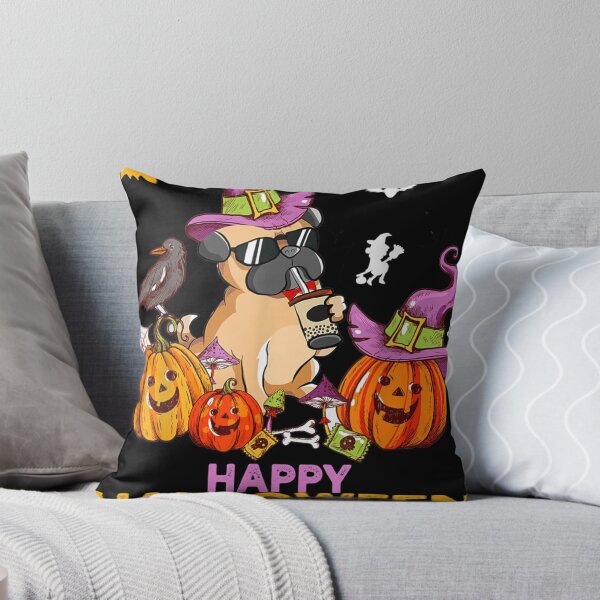 Item preview, Cool Halloween Pug Dog Pumpkin Costumes Thanksgiving designed and sold by Cecil-Blackwell.