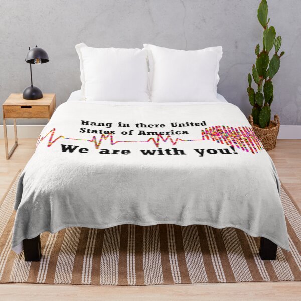 Item preview, Hang in there USA designed and sold by PillowPuns.