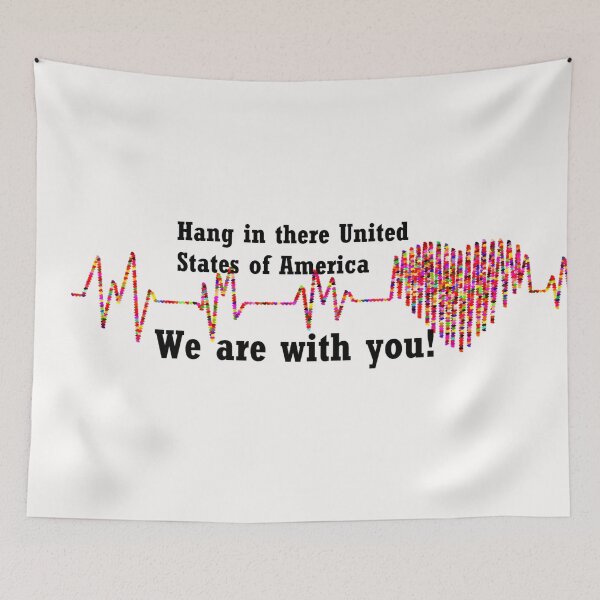 Item preview, Hang in there USA designed and sold by PillowPuns.
