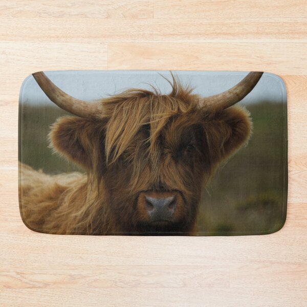 Item preview, Highland Cow Face designed and sold by rawshutterbug.