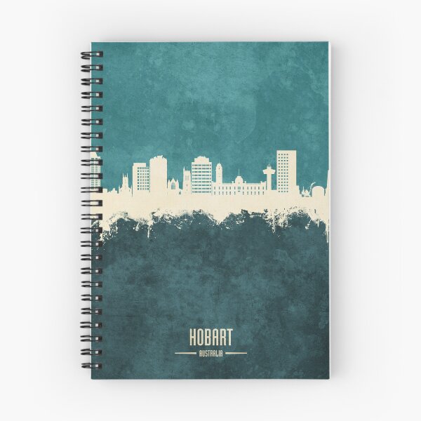 Artikelvorschau, Hobart Australia Skyline entworfen und verkauft von ArtPrints.