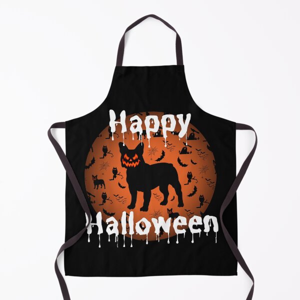 Item preview, Happy Halloween French Bulldog, Frenchie Halloween designed and sold by FunShirtDesigns.