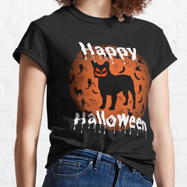frenchie halloween shirt