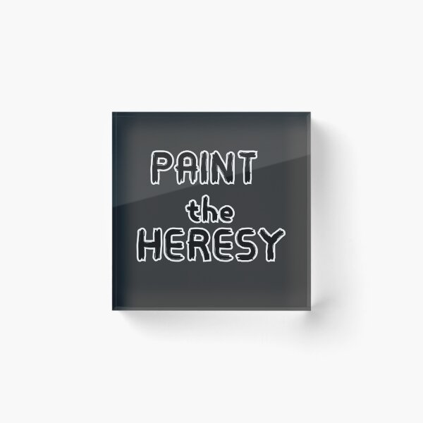 Item preview, Paint the heresy wargame miniature design designed and sold by matt2151.