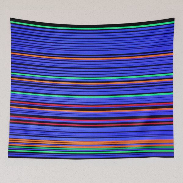 Item preview, Neon colorful lines and stripes in purple, green, orange, red and blue | neon stripes designed and sold by sopfanna.