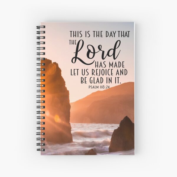 This is the day the Lord has Made Spiral Notebook