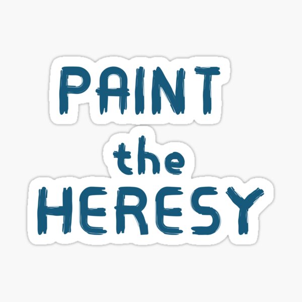 Item preview, Paint the heresy wargame miniature design designed and sold by matt2151.