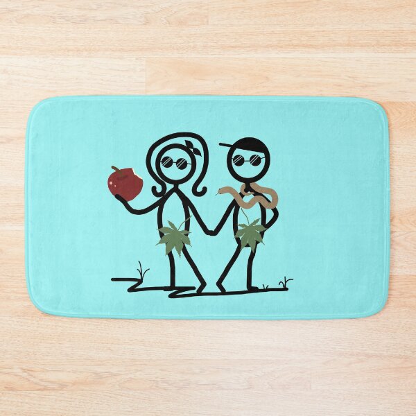 Item preview, Stickman / Adam And Eve designed and sold by LotusCreations.