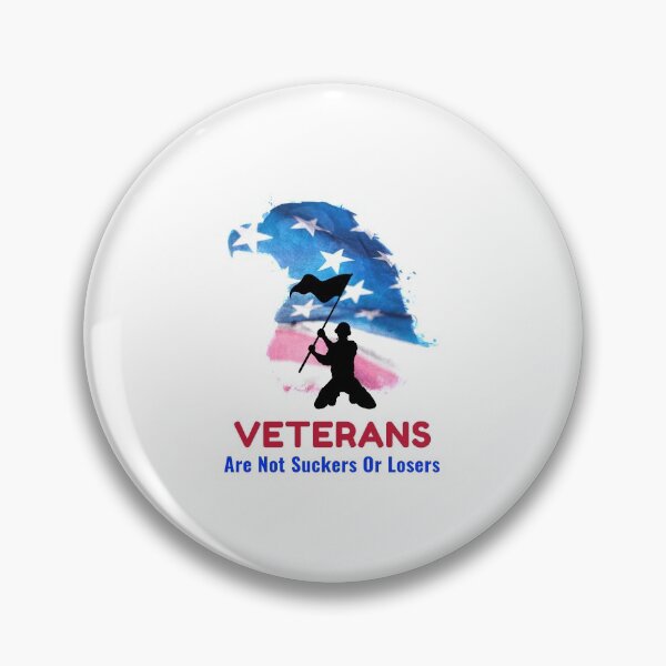 Item preview, Veterans Are Heros Not Suckers Not Losers  designed and sold by Style2Vie.