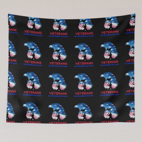 Item preview, Veterans Are Heros Not Suckers Not Losers  designed and sold by Style2Vie.