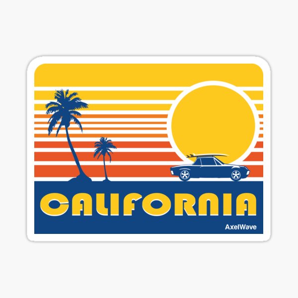 914 California Dream Sticker
