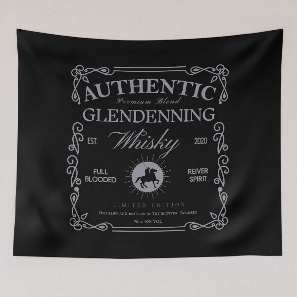 Item preview, GLENDENNING Whisky Label | Border Reivers designed and sold by yourscotborders.