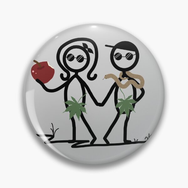 Item preview,  Stickman / Adam And Eve designed and sold by LotusCreations.