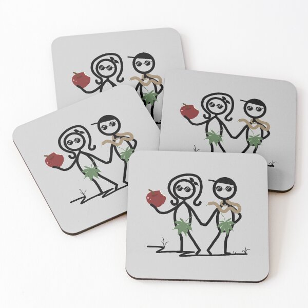 Item preview,  Stickman / Adam And Eve designed and sold by LotusCreations.
