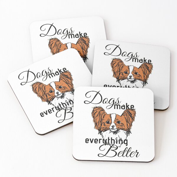 Item preview, Dogs make everything better designed and sold by NinaBetterNot.