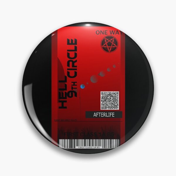 Item preview, Hell ticket - 9th circle designed and sold by jc007.