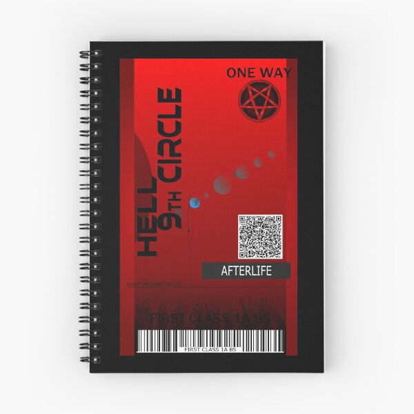 Item preview, Hell ticket - 9th circle designed and sold by jc007.