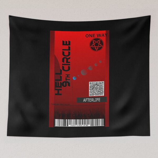 Item preview, Hell ticket - 9th circle designed and sold by jc007.