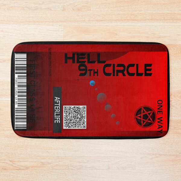 Item preview, Hell ticket - 9th circle designed and sold by jc007.