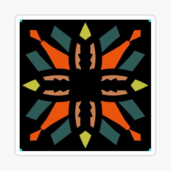 Theo’s snowflake Sticker