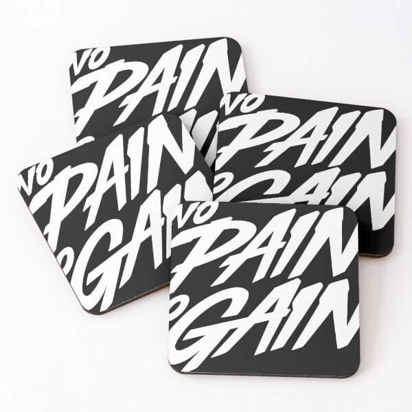 Item preview, No Pain No Gain. Hand Lettering. Gym Workout Motivation Quote Concept. Sport Fitness Inspiration Sign. Vector Illustration designed and sold by leavector.